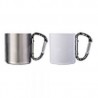 TAZA DOBLE PARED DE ACERO INOX. DE SUBLIMACIÓN 8 OZ TAOS A2613 BLANCO