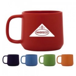 TAZA ACABADO MATE 16 OZ CARAMEL A2714 NARANJA