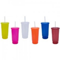 VASO DE PLÁSTICO BACHELOR A2342 BLANCO