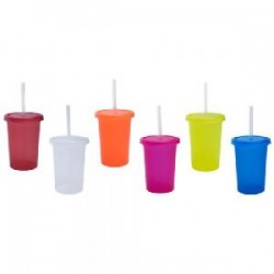 VASO DE PLÁSTICO OLAS A2341 BLANCO