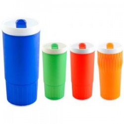 VASO TERMICO DOBLE PARED TED VST3946 NARANJA